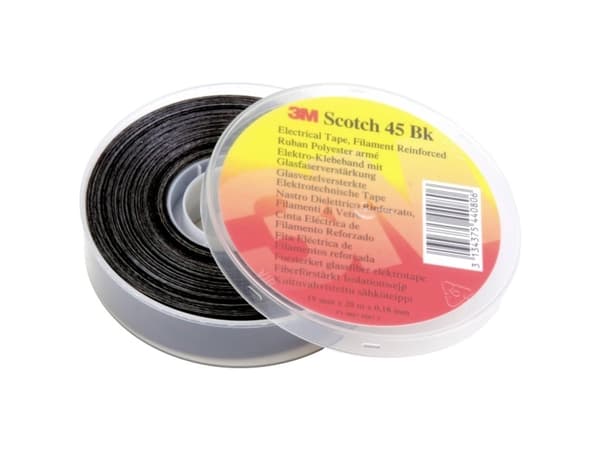 3M SCOTCH45BK-19X20 Polyestertape Sort (L x B) 20 m x 19 mm 1 stk