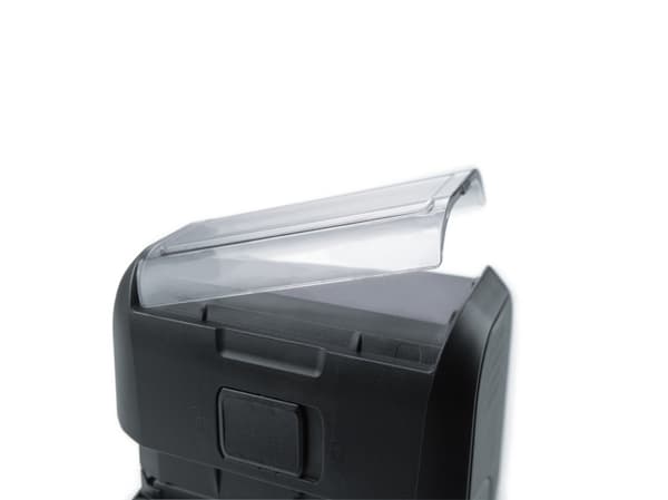Trodat 4912 OFFICE PRINTY, Tekst-/datostempel, 17 x 46 mm, Sort, Grå, Blå/rød, 63 mm, 35 mm