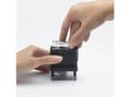 Miniatyrbilde 5 av 5: Trodat 4912 OFFICE PRINTY, Tekst-/datostempel, 17 x 46 mm, Sort, Grå, Blå/rød, 63 mm, 35 mm