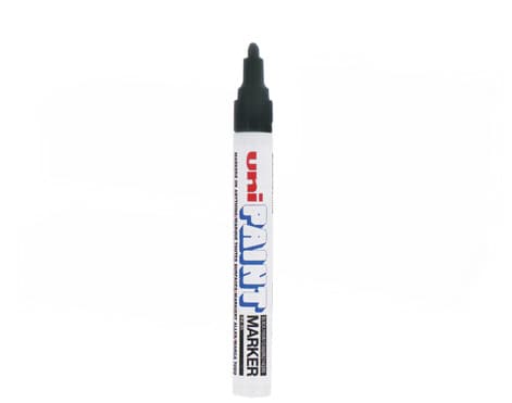 Uni-Ball Paint Uni Marker PX-20, Svart, 2,2 mm, 2,8 mm