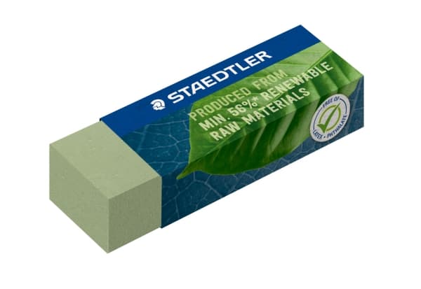 Viskelæder STAEDTLER 526 80 genanvendt materiale 56% - (20 stk.)