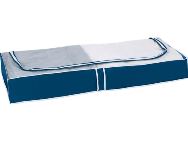 WENKO 4380630100, Kova vaatesäilytyspussi, Sininen, PVC-muovi, Muovi, Vetoketju, 103 cm, 45 cm