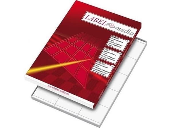 HP Ddhesive labels LabelMedia, A4, White 210x297 mm, (100vnt.) 0707-750