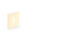 Miniatyrbilde 5 av 5: Metal-Bud Eschutcheon For Key Gold