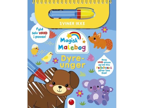 Magisk målarbok: Djurungar