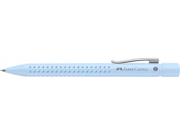 Faber-Castell GRIP 2010 - Stiftpenna - grå - 0.5 mm - indragbar - med radergummi