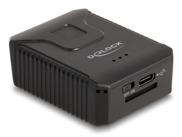 Delock - Streckkodsskanner - bärbar - 100 skanning/sek - avkodad - Bluetooth 4.1, RF(2.4 GHz), USB