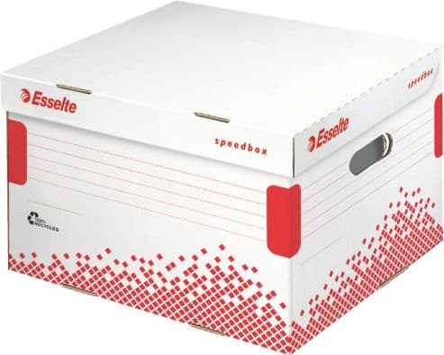 Esselte Speedbox, Punainen, Valkoinen, 430 g, 325 x 367 x 263 mm
