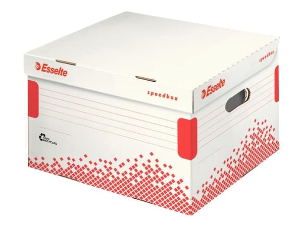 Esselte Speedbox, Punainen, Valkoinen, 430 g, 325 x 367 x 263 mm