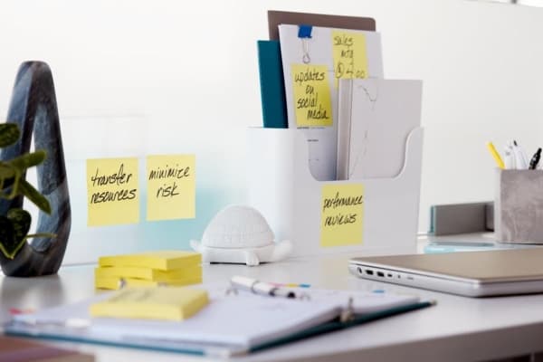 Post-It 656-12SSCY, Rektangel, Gul, 51 mm, 76 mm, 90 ark, Låda