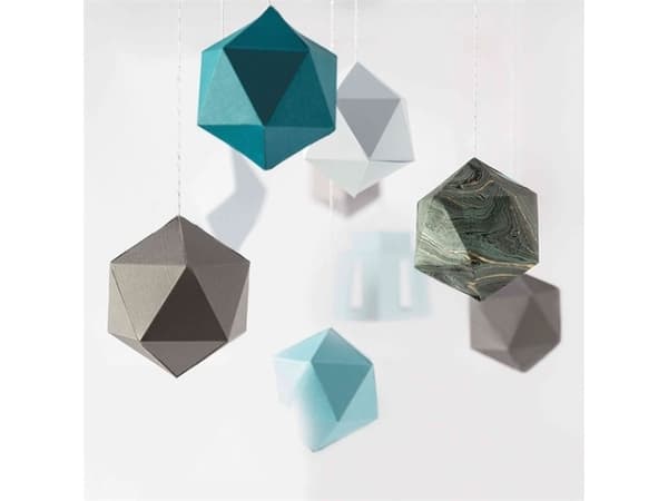 Fiskars 1059566 3D Papier-Juwel, Kunststoff, Valkoinen