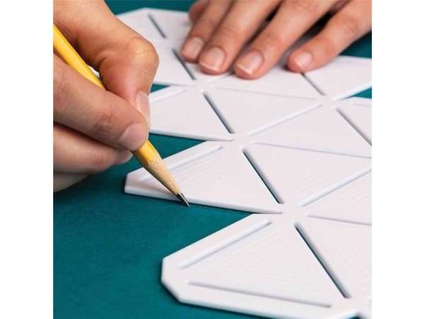 Fiskars 1059566 3D Papier-Juwel, Kunststoff, Valkoinen