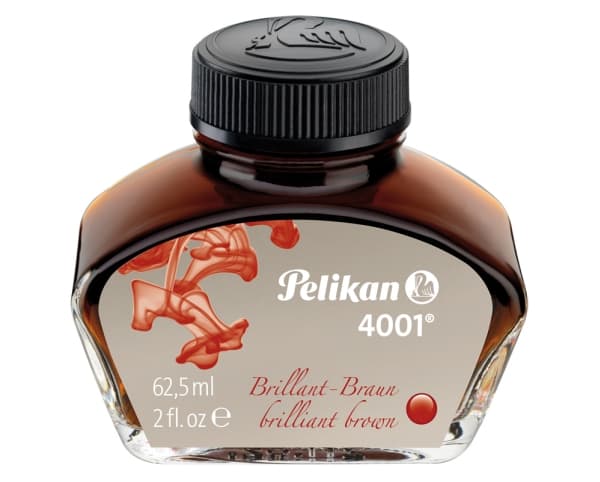 Pelikan 4001, Brun, 62,5 ml, 1 stykker, Brun, Tyskland