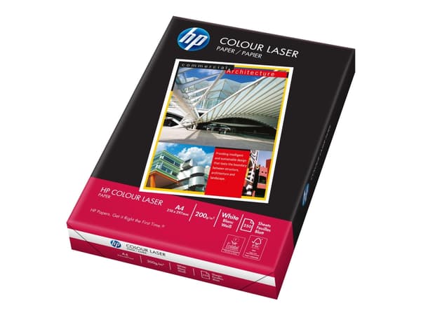 HP Color Choice 250/A4/210x297, Laser-/Mustesuihkutulostus, A4 (210x297 mm), 250 arkkia, 200 g/m², Valkoinen, EU Ecolabel, Forest Stewardship Council