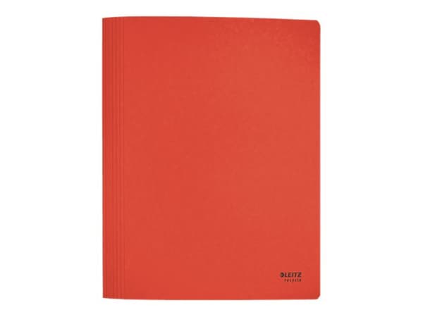 Leitz Recycle - Plattstrecksfil - för A4 (210 x 297 mm) - kapacitet: 250 ark - röd