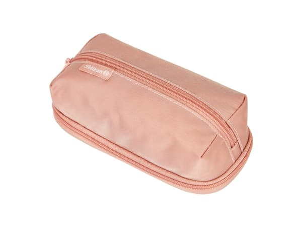 Pelikan pennfodral Quattro, rosa i twillmaterial, med förvaringsutrymme för upp till 40 pennor, - 1 st (516983)