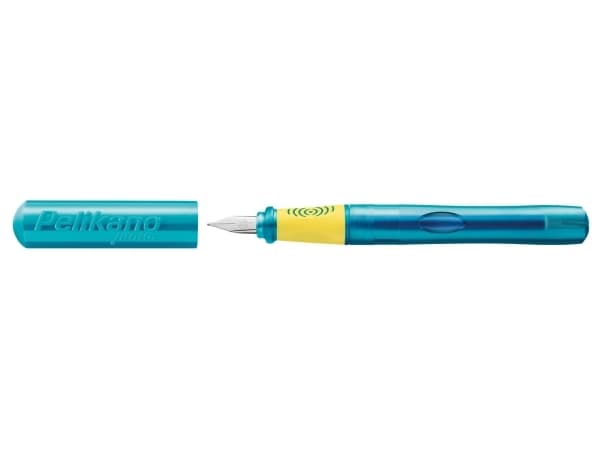 Pelikan 824873, Turkos, Påfyllning med bläckpatronssystem, Blå, Rostfritt stål, Vänsterhänt, Tyskland