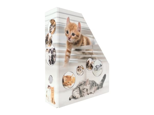 HERMA samlermappe katter A4 gul