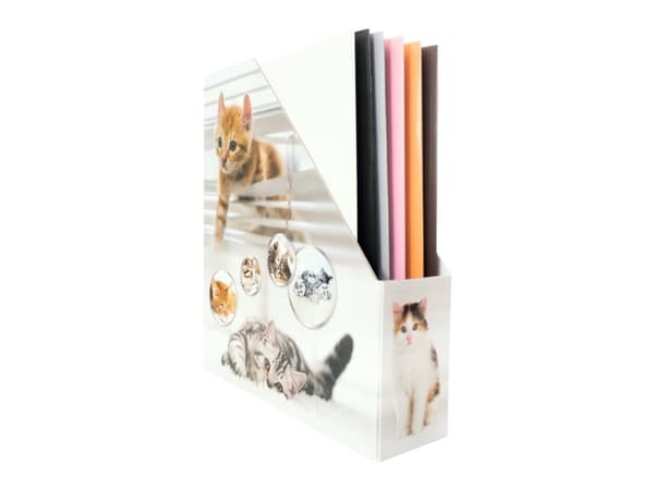 HERMA samlermappe katter A4 gul