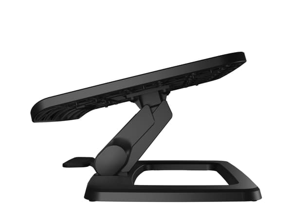 Fellowes Hana LT - Fotstöd - 45 x 35 cm - svart