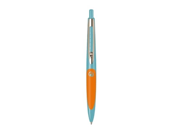 Herlitz my.pen, Klips, Uttrykkbar kulepenn med hengefeste, Gjenfyllbar, Blå, 1 stykker