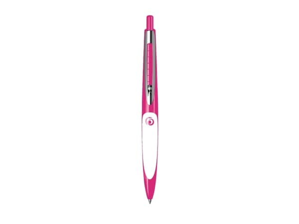 Herlitz my.pen, Klämma, Fastklämbar, indragbar kulspetspenna, Påfyllnadsbar, Blå, 1 styck