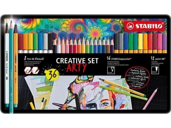 Stabillo Arty Creative set 36 dele