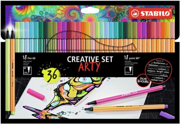 Stabillo Arty Creative set 36 dele