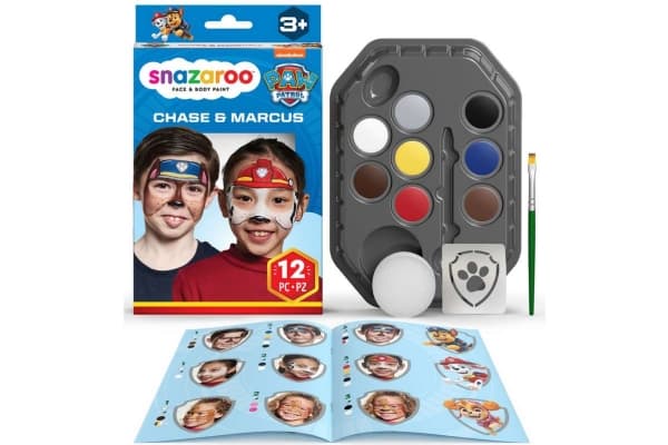 Paw Patrol Chasel & Marshall sminkefarve sæt