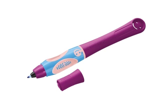 Pelikan griffix® Tintenschreiber für Linkshänder - Sweet Berry - Stick Pen - Beere - Blau - Kunststoff - Linkshändig - Deutschland (821056)