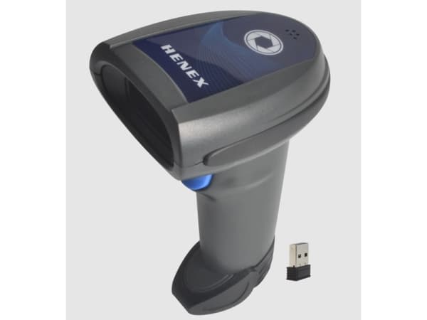 Henex HC-5208SR strekkodeleser, Bluetooth, 2D, svart