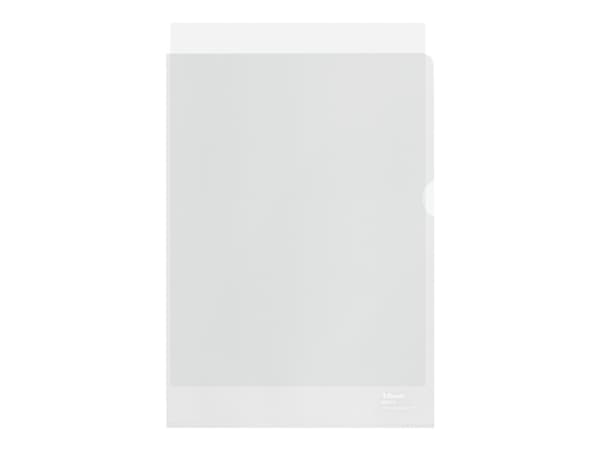 Esselte - Topp- og sidematingsarkbeskytter - for A4 (210 x 297 mm) - kapasitet: 20 ark - fargeløs