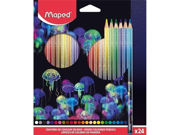 Deepsea crayons 24pcs MAPED