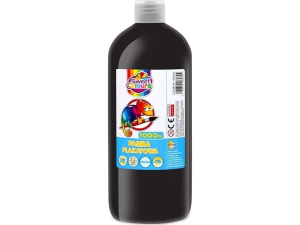 Julistemaali musta 1000ml