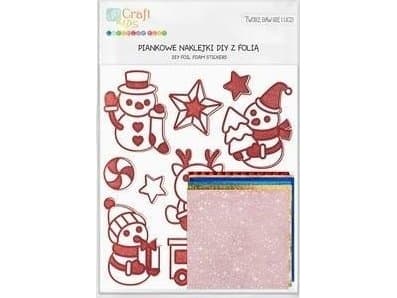 Foam tarroja folio lumiukkoja 11kpl