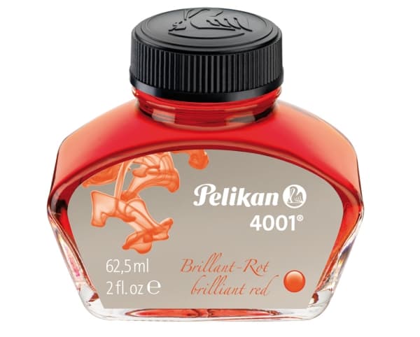Pelikan 4001, Röd, 62,5 ml, 1 styck, Röd, Tyskland