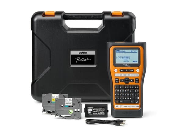 Brother P-Touch PT-E560BTVP - Etikettmaker - S/H - termotransfer - Rull (2,4 cm) - 180 dpi - inntil 30 mm/sek - USB 3.0, Bluetooth 5.0 - kutter - spe