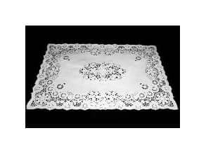 Tårtpapper 32x46cm Kvadratisk Vit Stansad, 500 st/pk