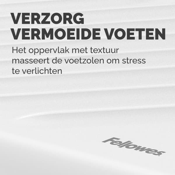 Fellowes Breyta Fodstøtte - Hvid