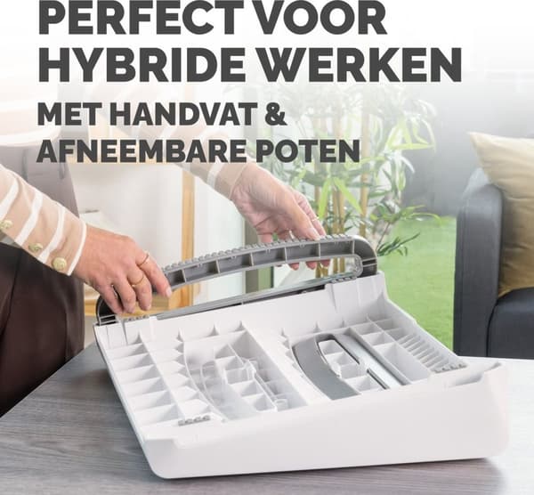 Fellowes Breyta Fodstøtte - Hvid