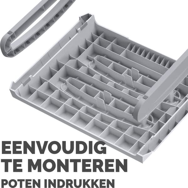 Fellowes Breyta Fodstøtte - Hvid