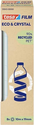 Miniatyrbild 2 av 4: Tejp tesa eco crystal 59043 19mmx10mtr | Lådor om 8 stycken