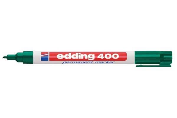 Filtstift edding 400 rund grøn 1mm