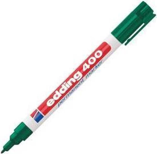 Filtstift edding 400 rund grøn 1mm