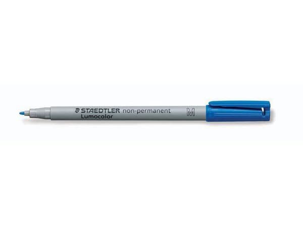 Filtpen STAEDTLER OHP LUMO M 315 IKKE-PERM BLÅ PAKKE MED 10