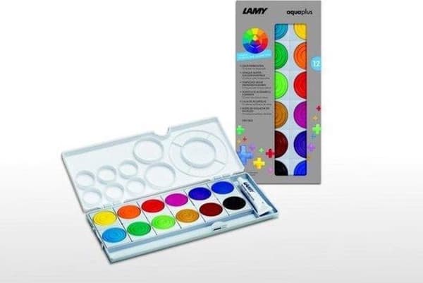 Lamy Aquaplus Color Box Röd 12 färger