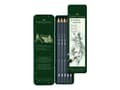 Miniatyrbilde 3 av 5: Faber-Castell AQUARELLE - Vannfargeblyant - 2B, 4B, 6B, 8B, HB - grafitt - 3.8 mm (en pakke 5)