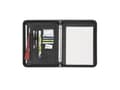 Miniatyrbild 1 av 2: Wedo 58 6001, Läder, Svart, A4, 2 fickor, Visitkort, papper, 275 mm