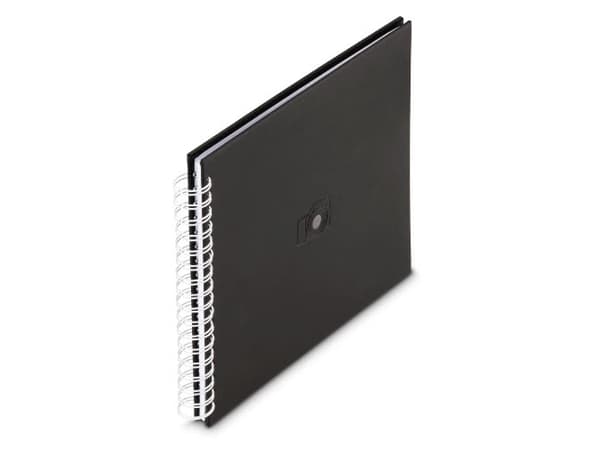 Hama Spiral Album Signs 28x24 cm 50 hvite sider svart - Spiral Album Signs - 28x24 cm - 50 hvite sider - svart (00007500)