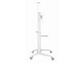 Miniatyrbilde 5 av 5: Gembird - Vogn - for TV - with caster wheels - aluminium - hvit - skjermstørrelse: 37"-70"